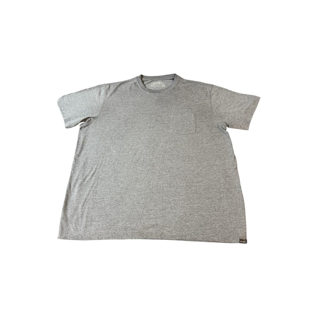 Eddie Bauer Size XL Legendwash Crew‎ Neck Tee Shirt Causal Cotton Blend Pocket